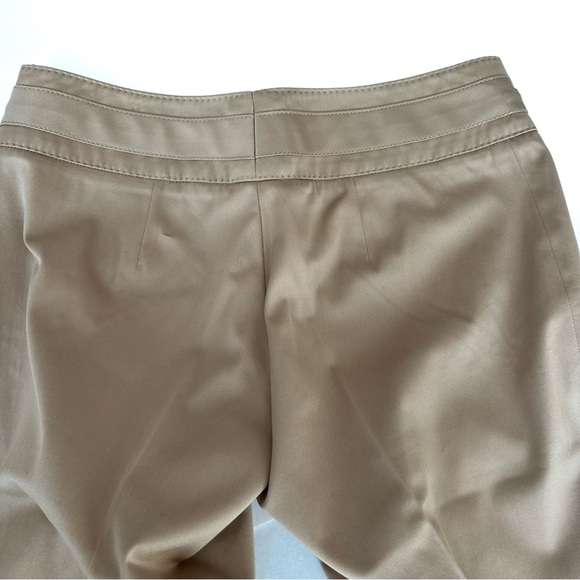 Gucci Khaki Straight Leg Pleated Chino Dress Pants, 40 - Picture 6 of 8